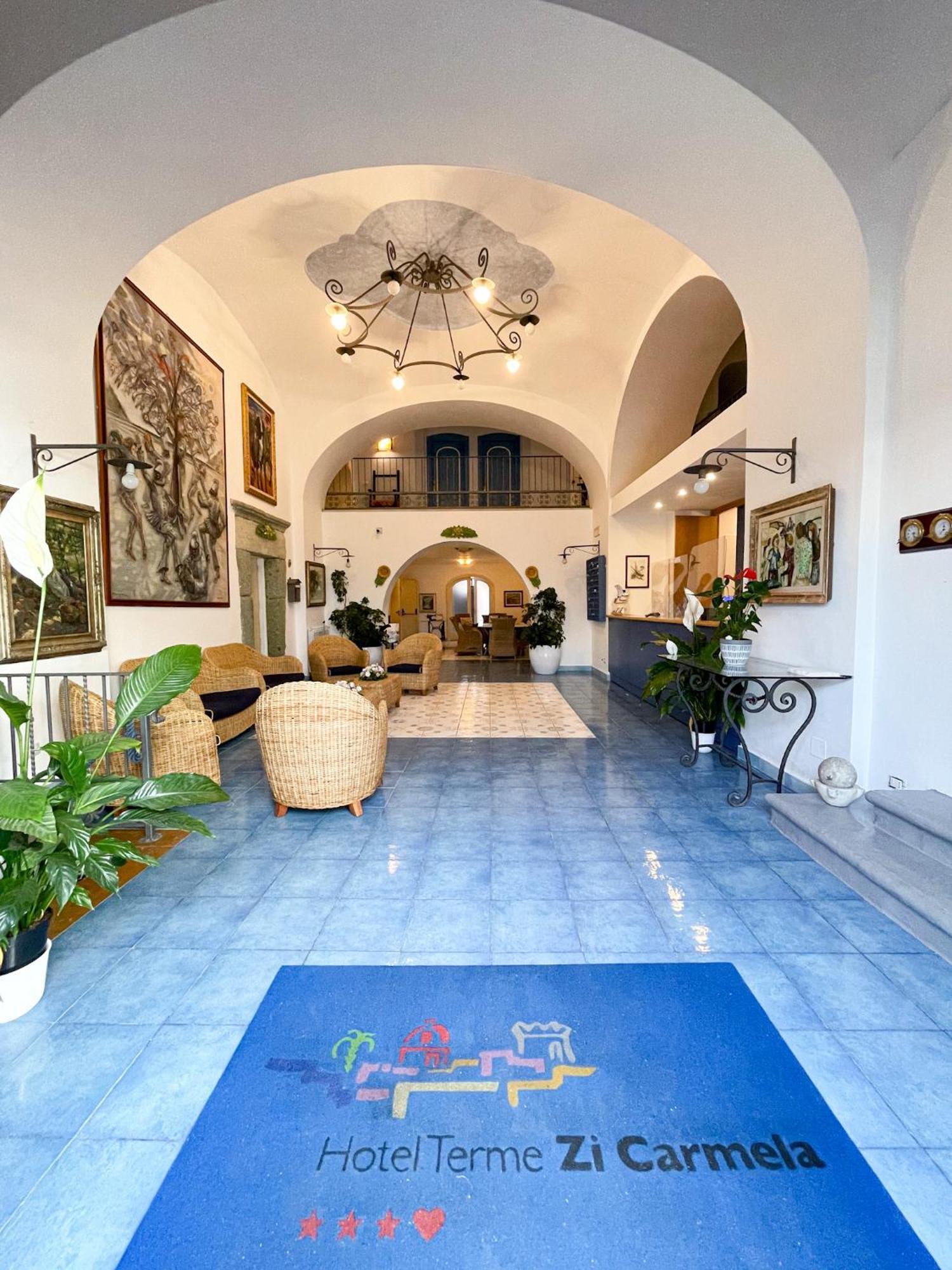 Hotel Terme Zi Carmela Forio di Ischia Екстериор снимка